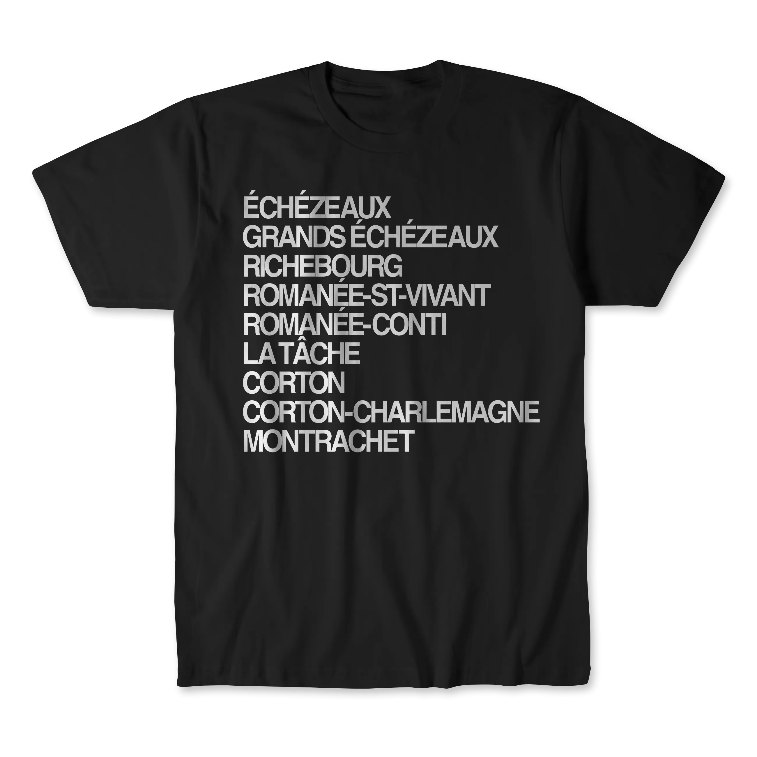 DRC Grand Cru Bucket List Tee