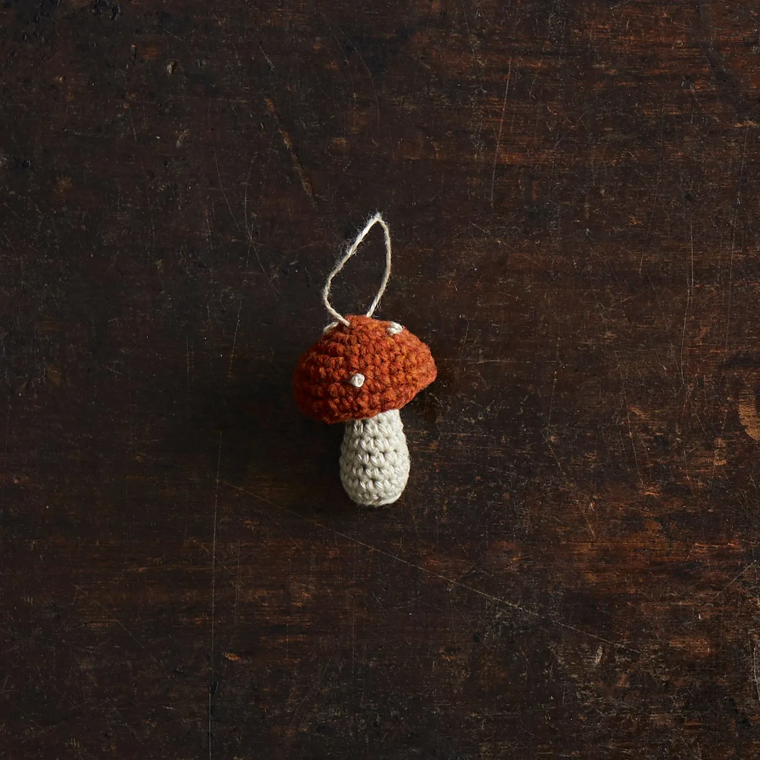 Hand Crocheted Wool Mushroom - More Colours
