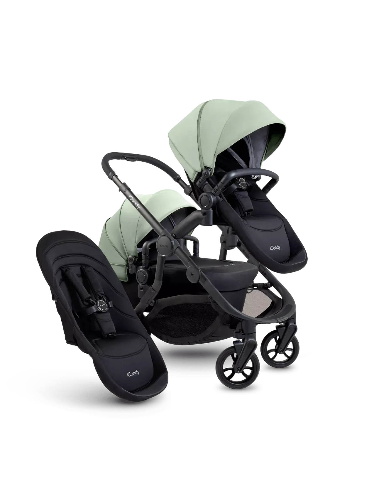 iCandy Orange 4 Double Pushchair Bundle