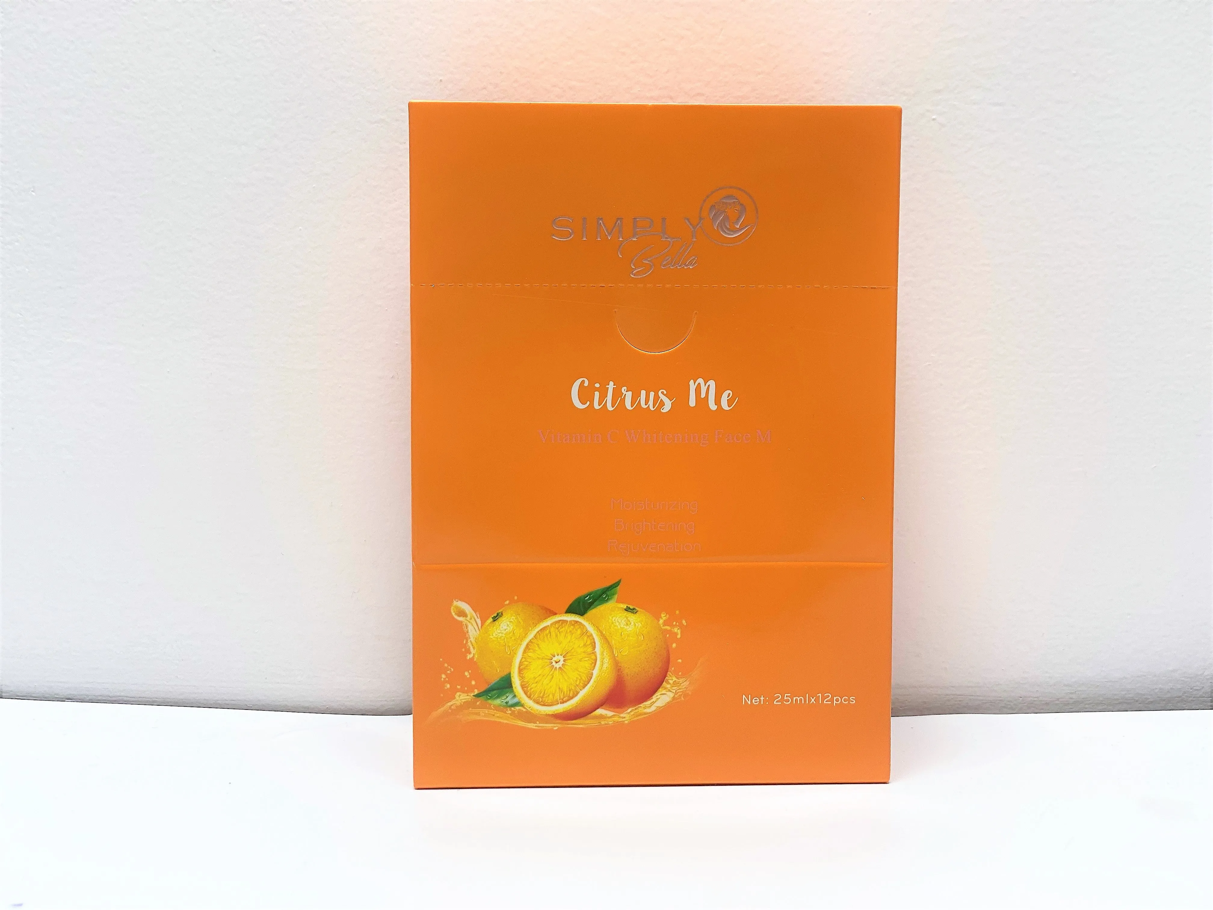 SIMPLY BELLA "CITRUS ME" VITAMIN C WHITENING FACE MASK