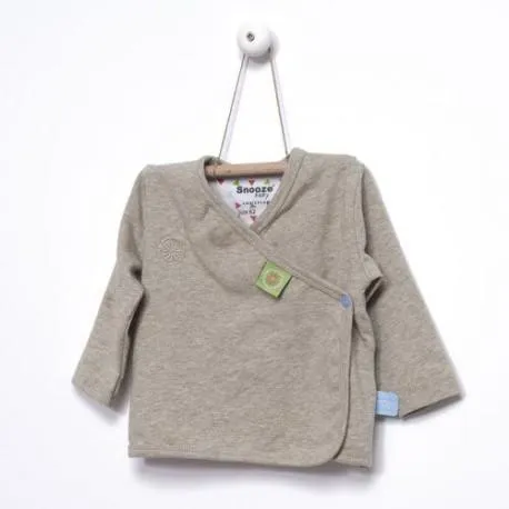 Snoozebaby Cardigan in Taupe Melange - 4 Sizes