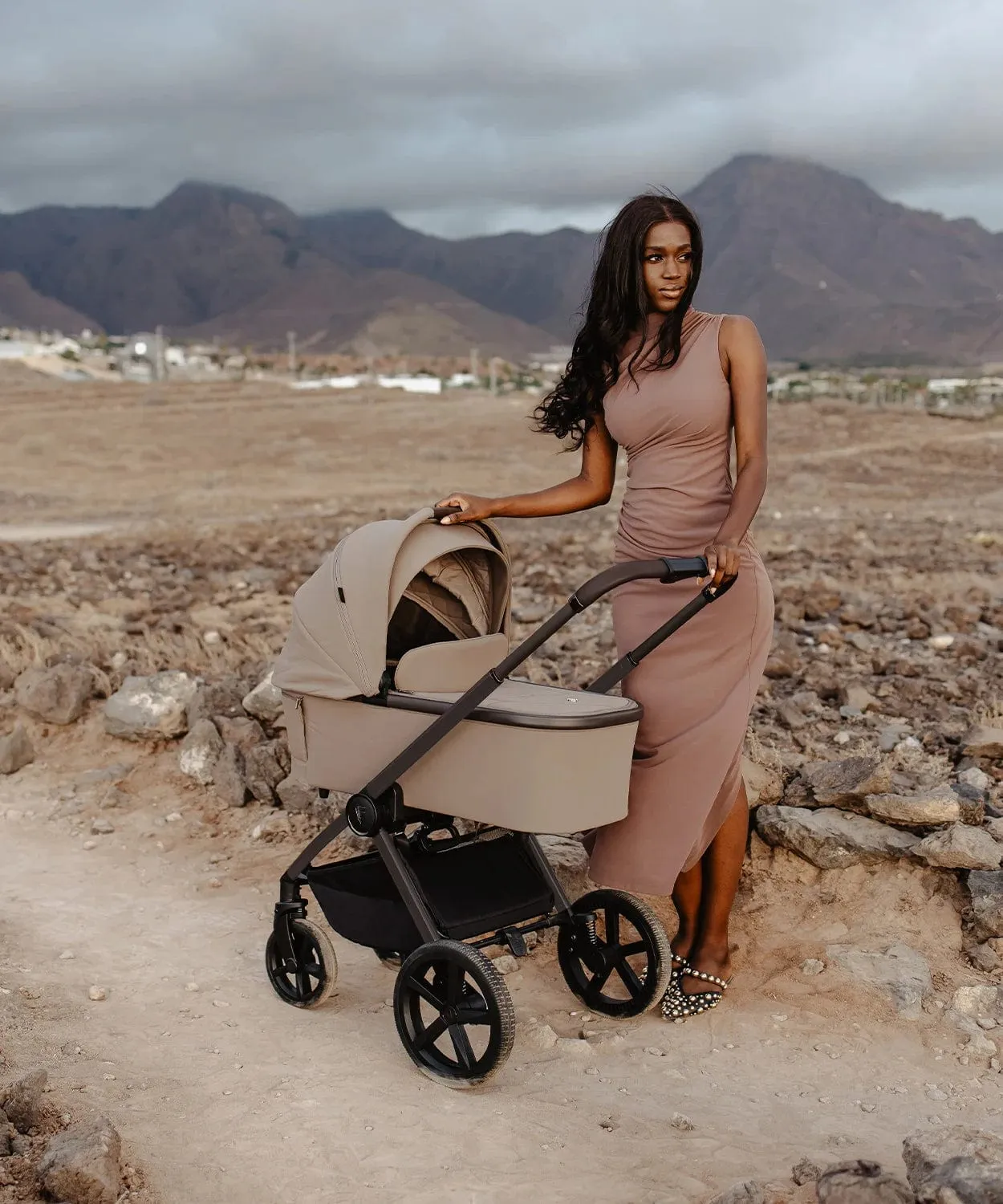 Venicci 4 in 1 Tinum UPLINE SE (Cloud T) Travel System - Powder